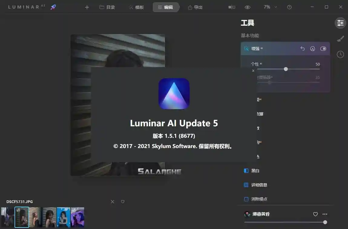 Luminar AI Update 5 v1.5.1(8677) Repack