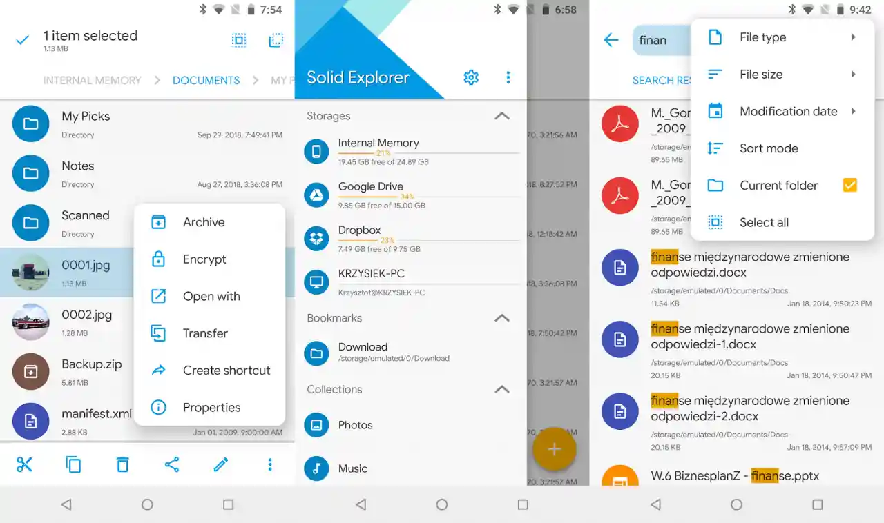 Solid Explorer (文件管理器) v3.1.3 b200338 破解版