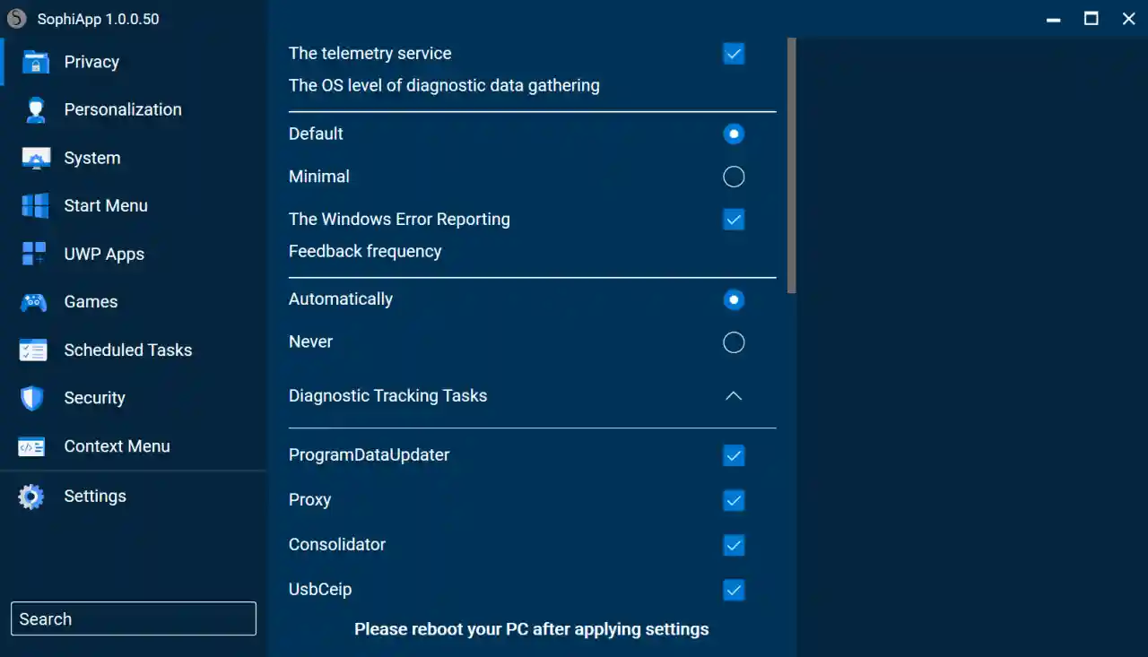 系统优化工具 SophiApp v1.0.0.88 中文免费版