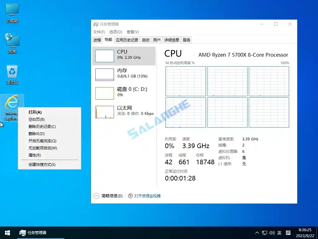 小修 Windows 10 LTSC_2019 17763.4581 轻度精简 太阳谷 二合一[1.49G]