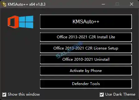 KMSAuto++ 1.8.4/Lite 1.8.3 微软激活工具
