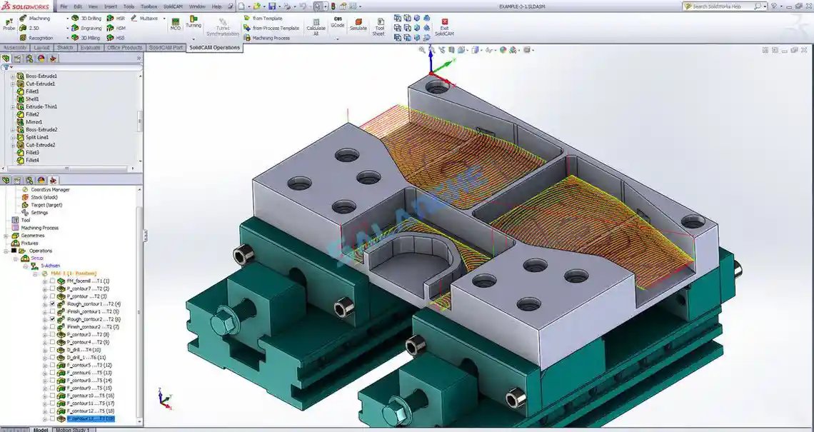 SolidCAM 2023 SP1 Mult for SolidWorks