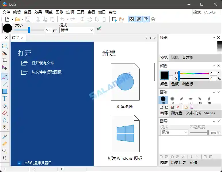 图标编辑工具 IcoFX v3.9.0 中文绿色破解版