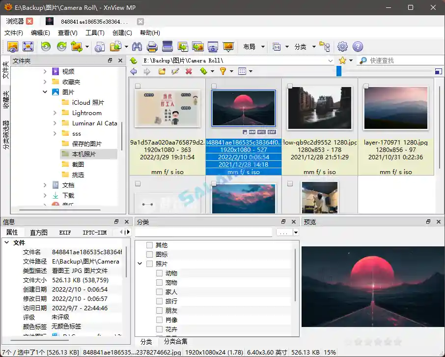 XnViewMP v1.9.4 看图软件绿色版