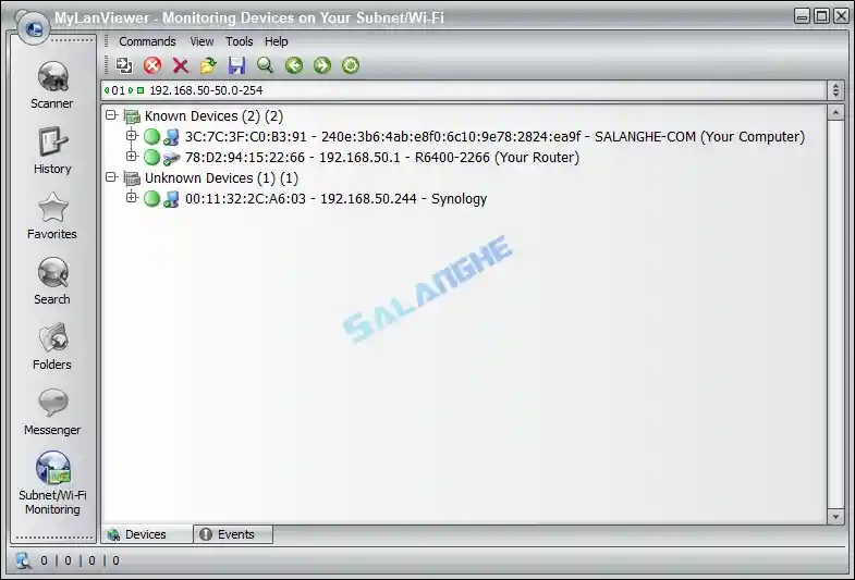 局域网扫描工具 MyLanViewer v6.6.0 便携安装版