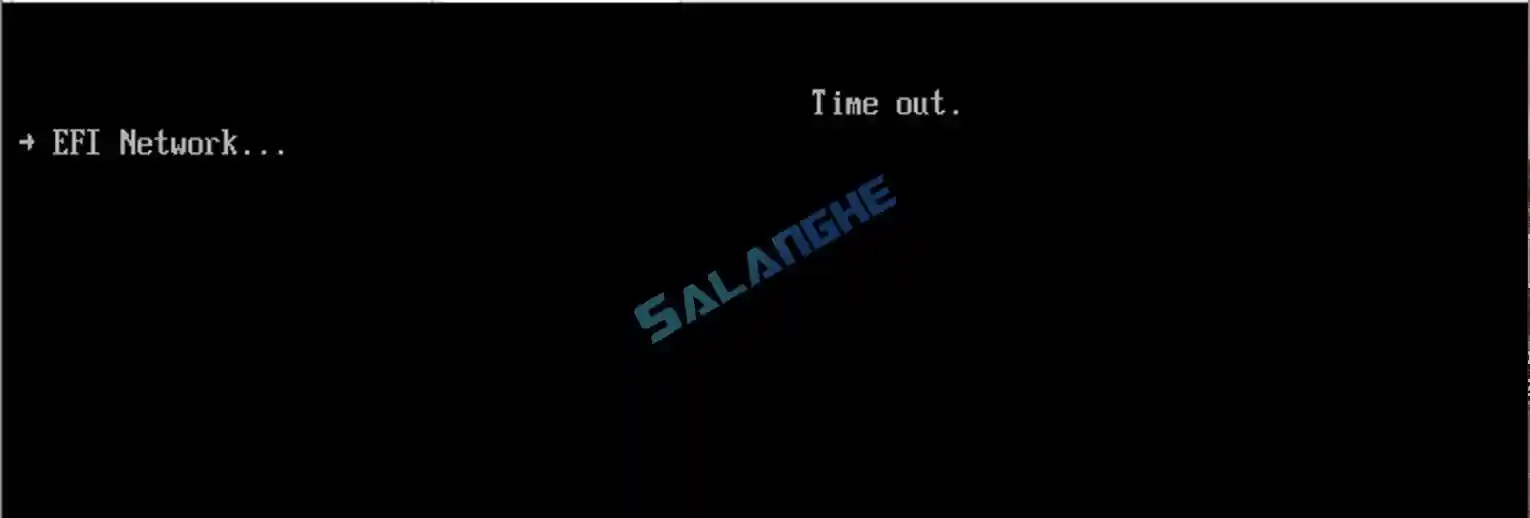 VMware17安装Win10系统出现 TimeOut EFI Network 的解决方法