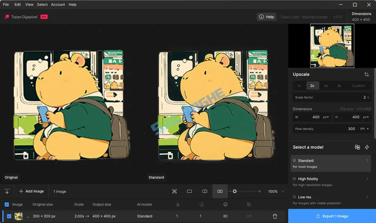 Topaz Gigapixel 图像放大软件 v1.0.4 特别版