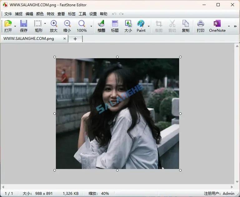 屏幕截图与录制工具 FastStone Capture v11.1 便携版