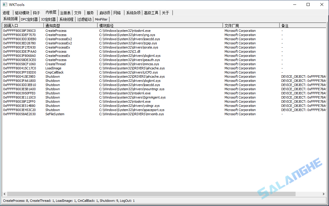 WKTools (Win内核级辅助工具) v1.0.0.21 中文绿色版