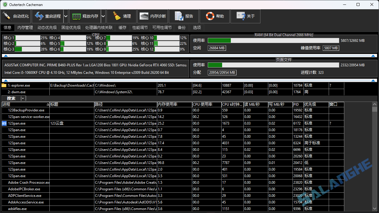Cacheman (系统优化工具) v10.70.0.4 便携版