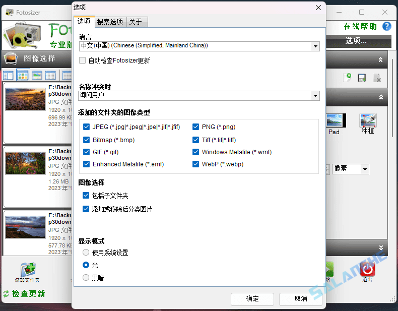 Fotosizer (图像批量处理工具) v3.20.1.592 单文件绿色版