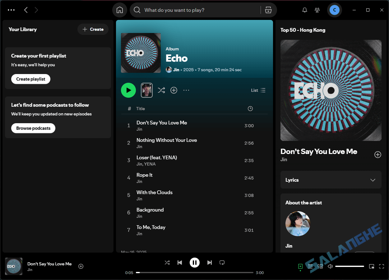 Spotify (音乐平台) v1.2.75.510 便携版
