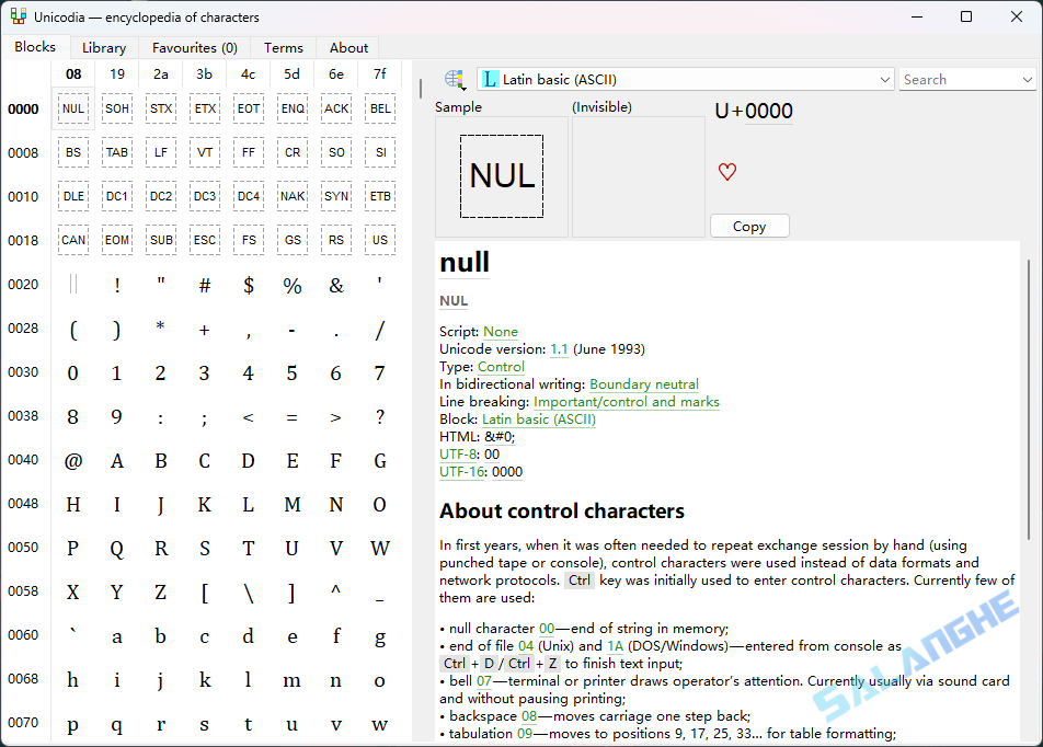Unicodia (Unicode字符查询) v3.0.2 绿色版