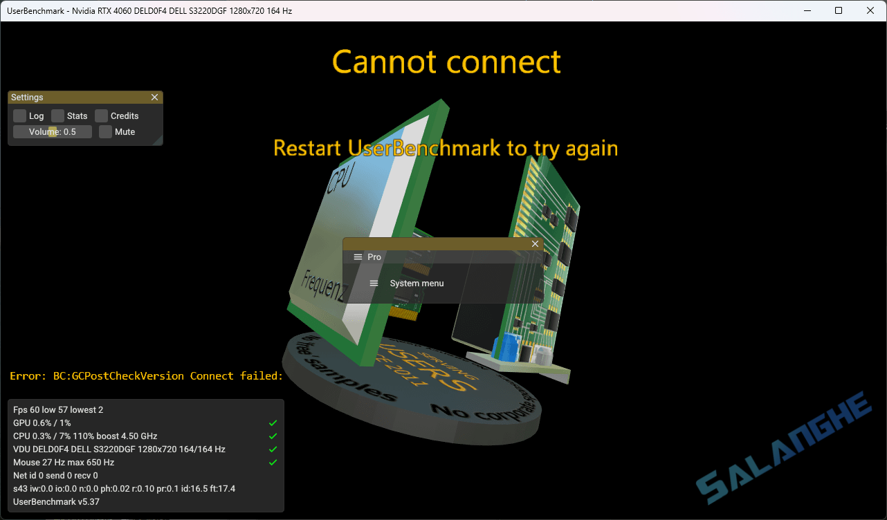 UserBenchmark (系统测试跑分工具) v5.3.7.0 绿色版
