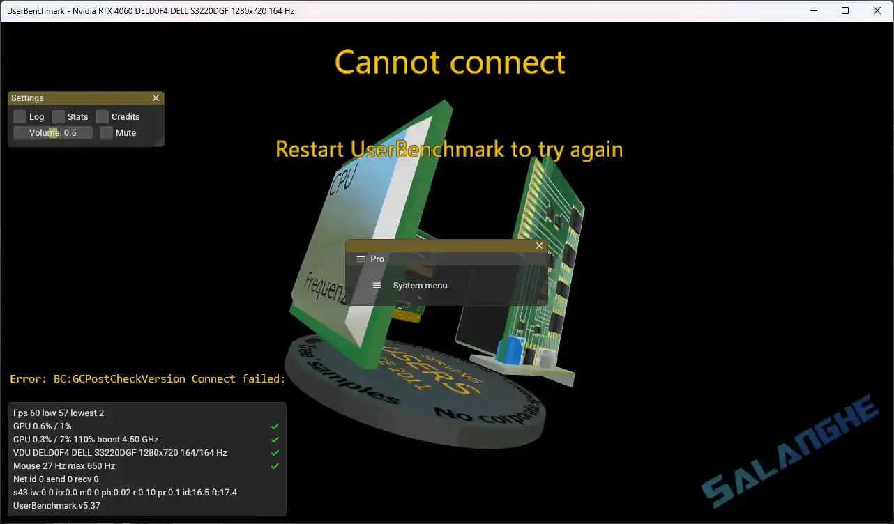 UserBenchmark (系统测试跑分工具) v5.3.7.0 绿色版