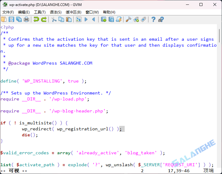 Vim编辑器 v9.1.1900 中文绿色版