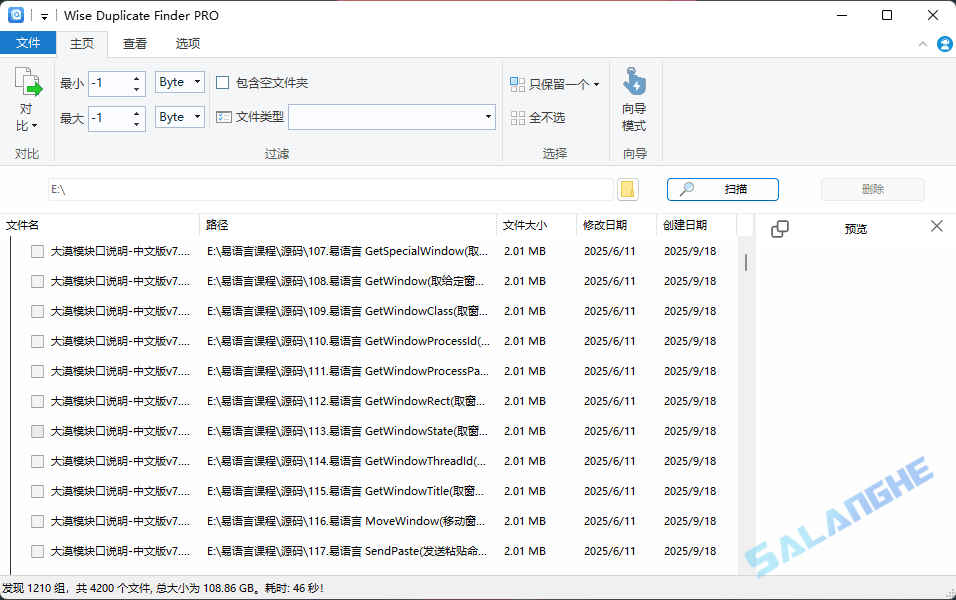 Wise Duplicate Finder Pro (重复文件查找删除) v2.1.9.71 中文绿色版