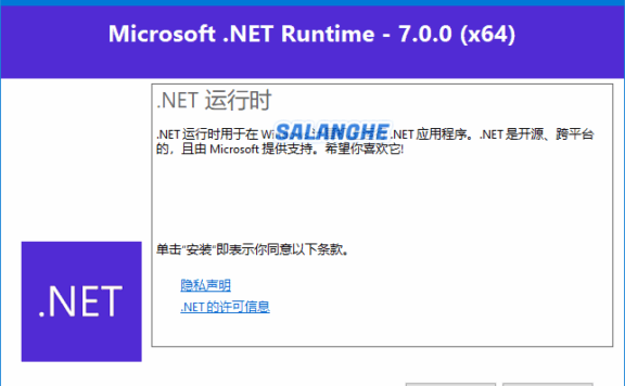 Microsoft .NET Runtime(.NET7.0) v7.0.11
