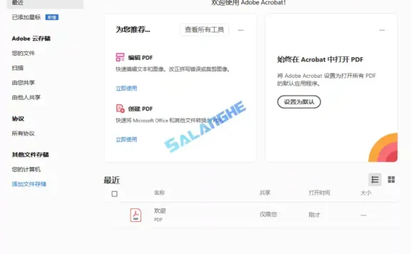 Acrobat PRO DC 24.005.20320 x86 破解版