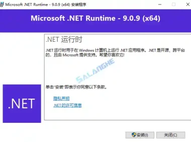 Microsoft .NET Runtime(.NET9.0) v9.0.11